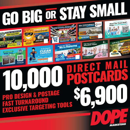 GO BIG POSTCARD BLOCKS