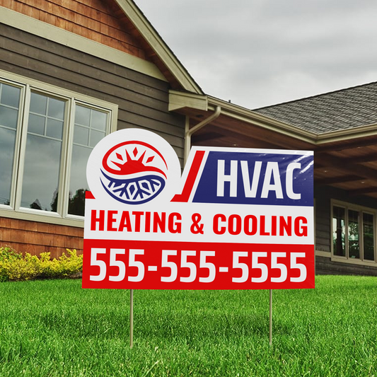 12x18 Die-Cut Yard Signs 💥SALE💥