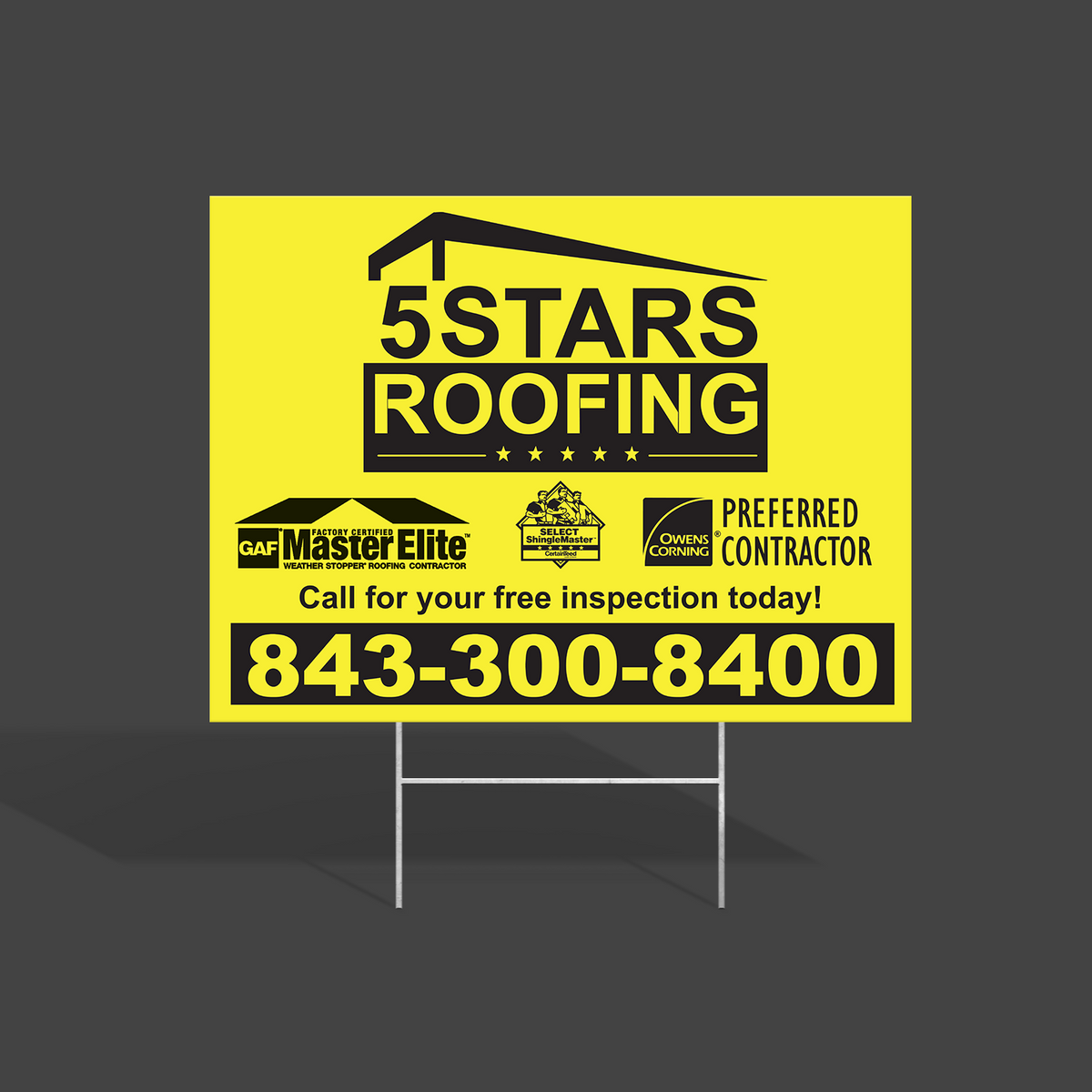Yard Signs 18x24 | 5STARS