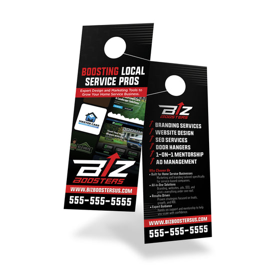 DOOR HANGERS (Free Design) | BizBoosters