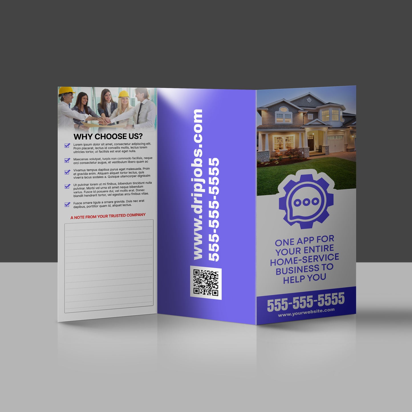 DripJobs Trifold Brochures