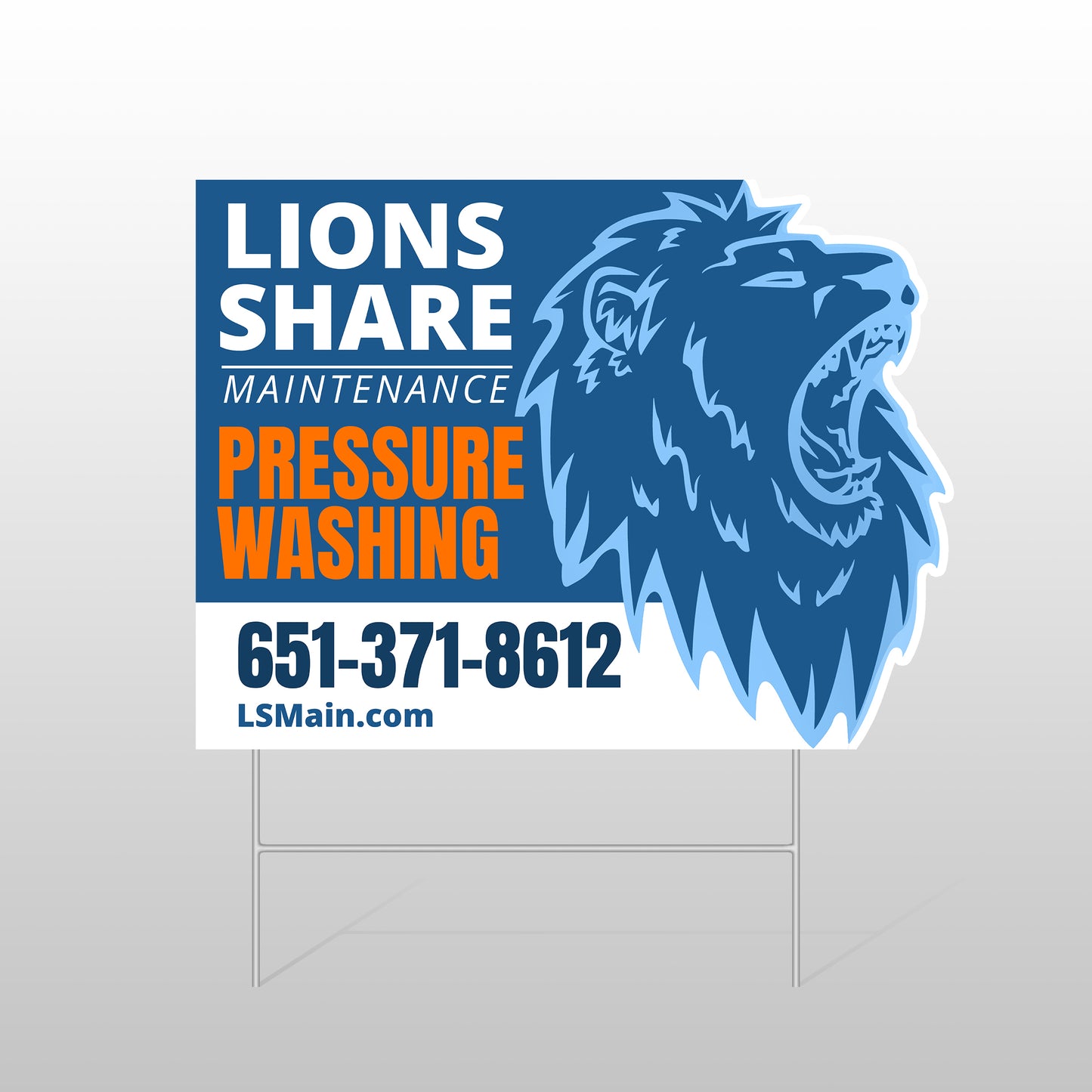 Die-Cut Yard Signs (18x24)