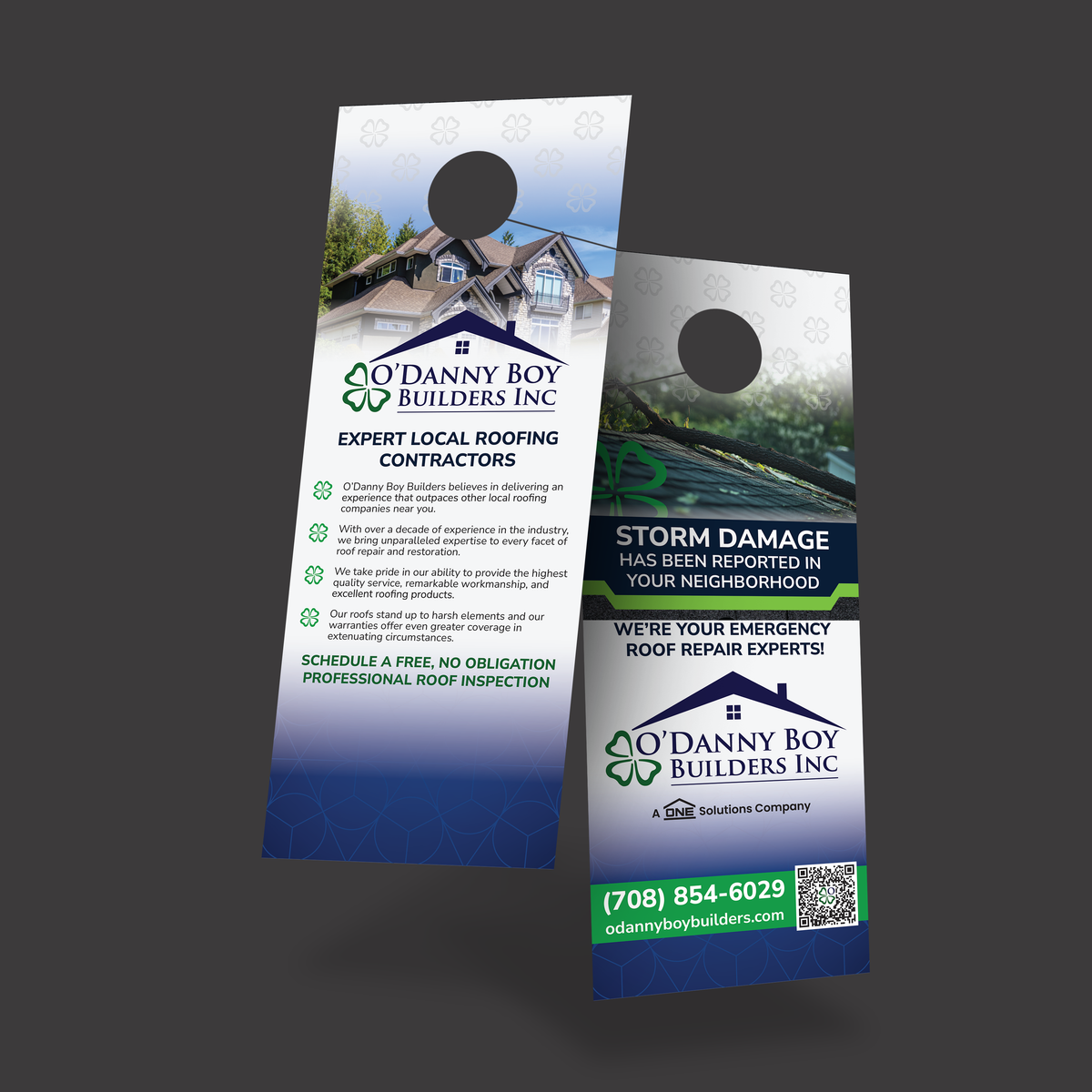 Storm Damage Door Hangers 4.25"x11" | ODB