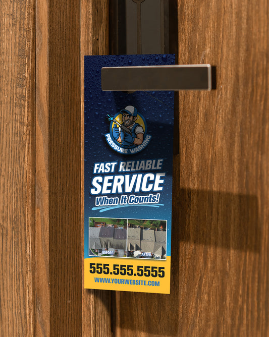 DOOR HANGERS - 4.25"x11" | DOPE x MINT DEAL