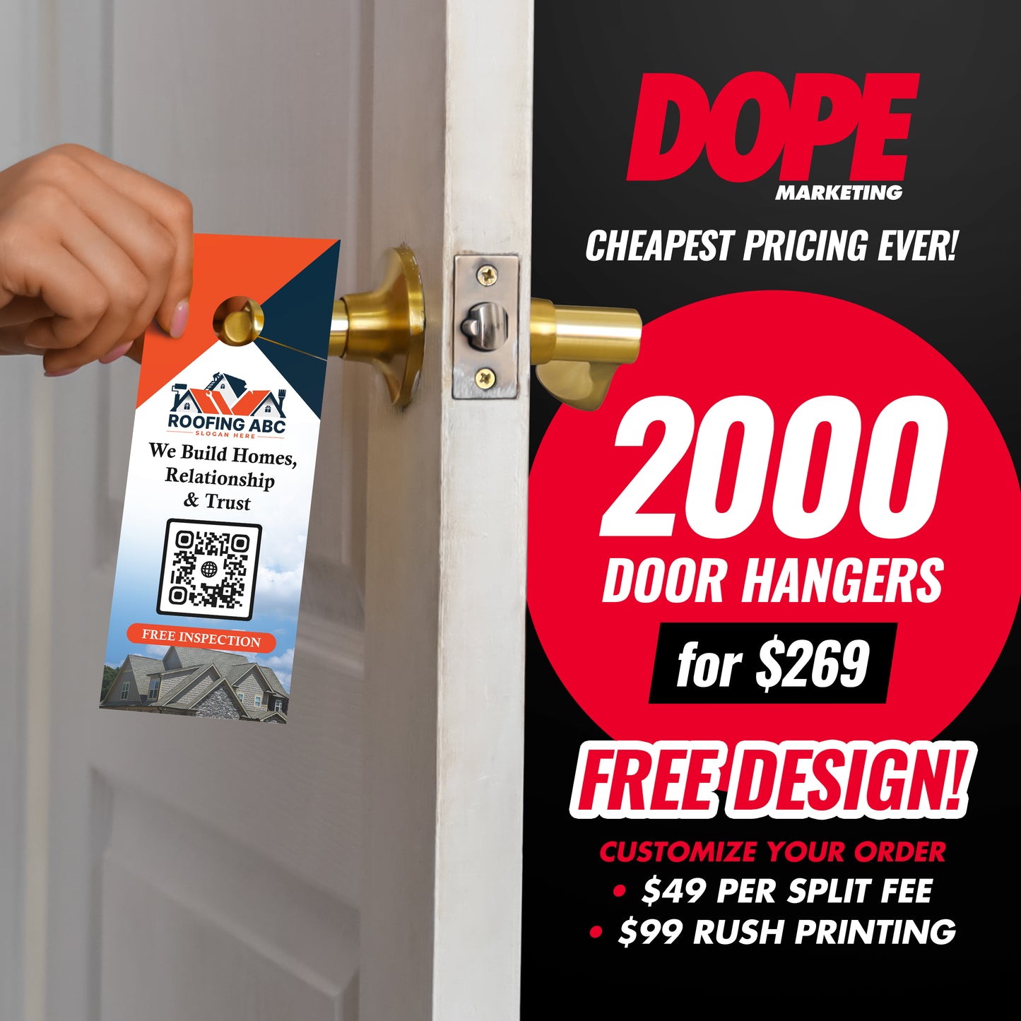 DOOR HANGERS DEAL