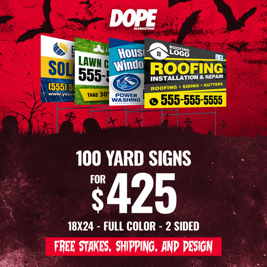 🎃The Scariest Yard Sign Deal of the Year🎃 (18x24)
