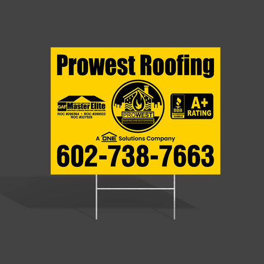 18x24 YARD SIGNS | PROWEST