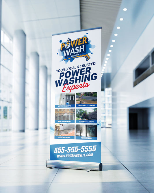 Retractable Banners (33.5 x 79)