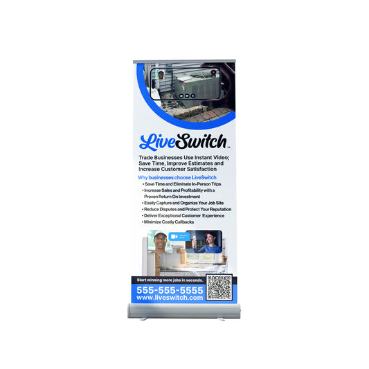 RETRACTABLE BANNERS | LiveSwitch