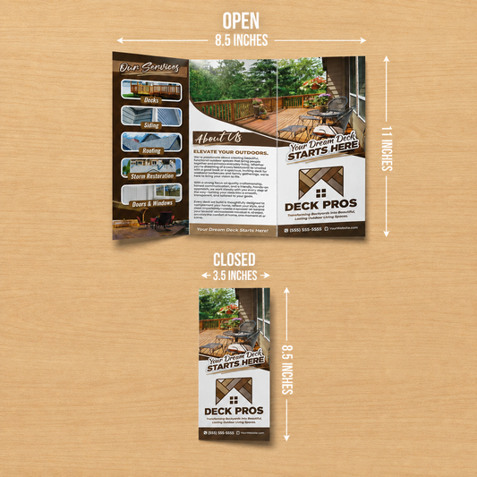 Tri Fold Brochures