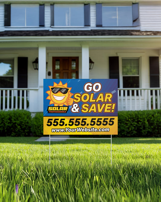 12x18 CUSTOM YARD SIGNS