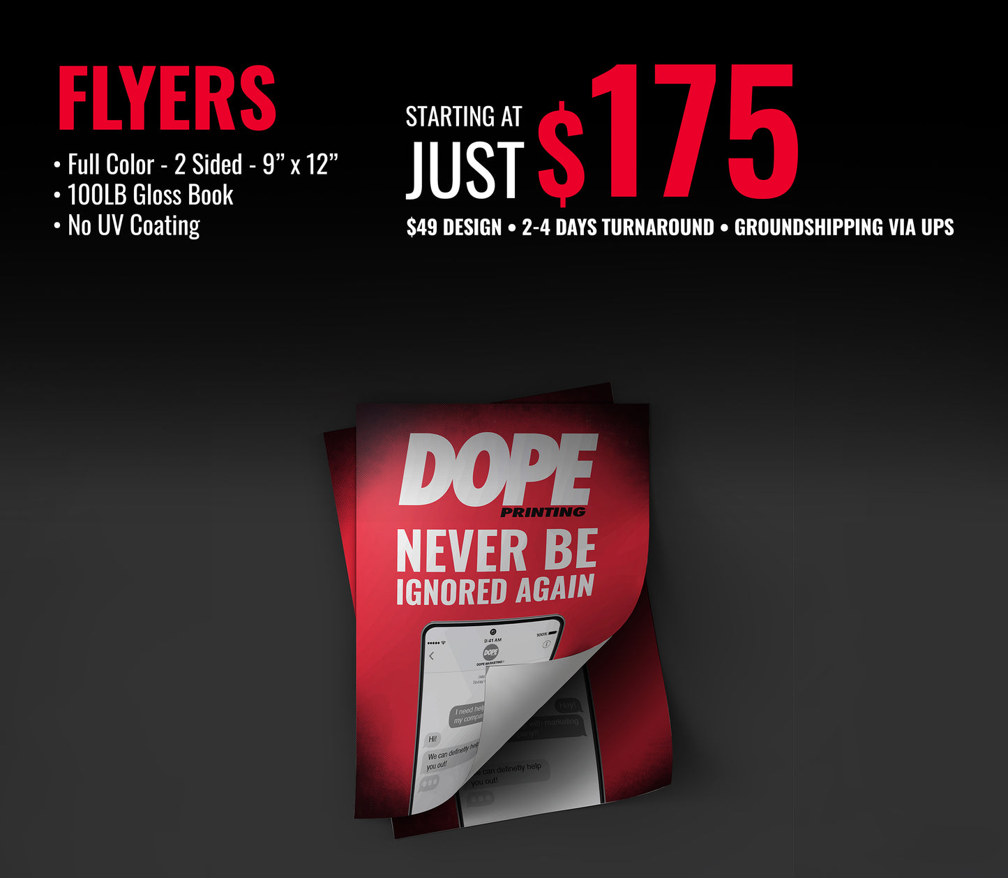 8.5 X 11 FLYERS