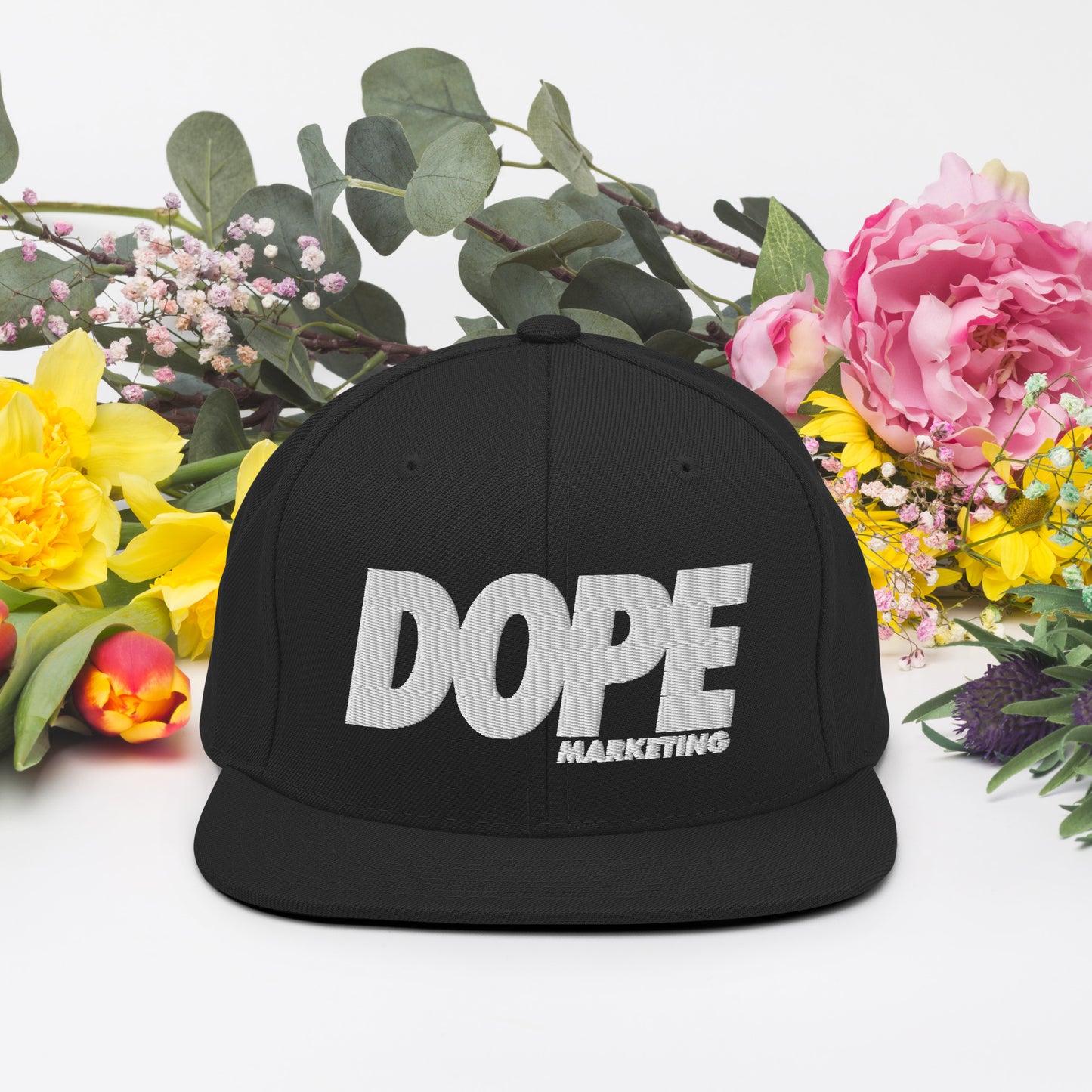 Snapback Hat- Dope Logo