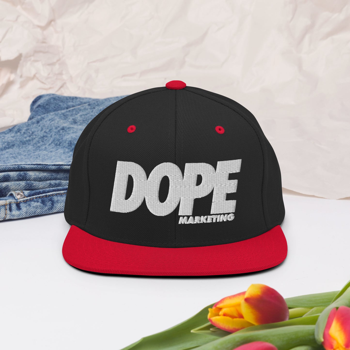 Snapback Hat- Dope Logo