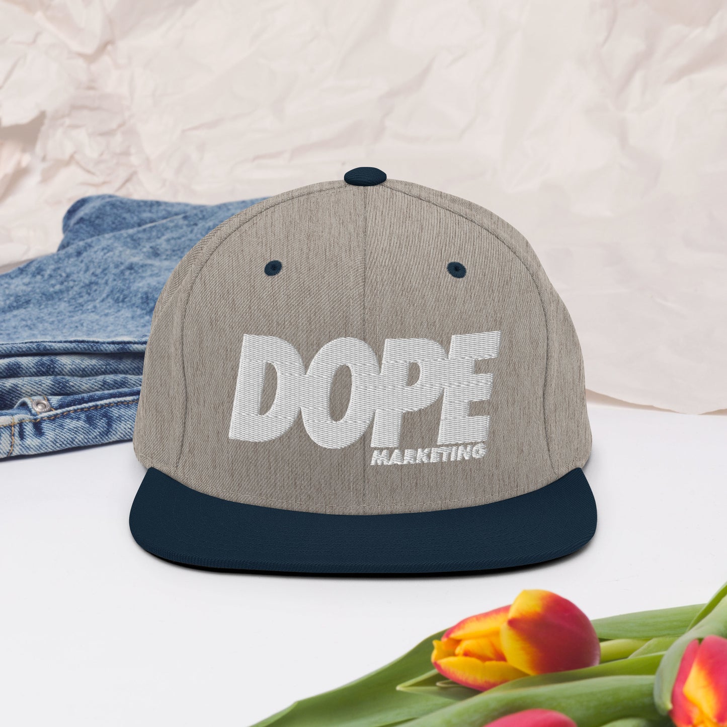 Snapback Hat- Dope Logo