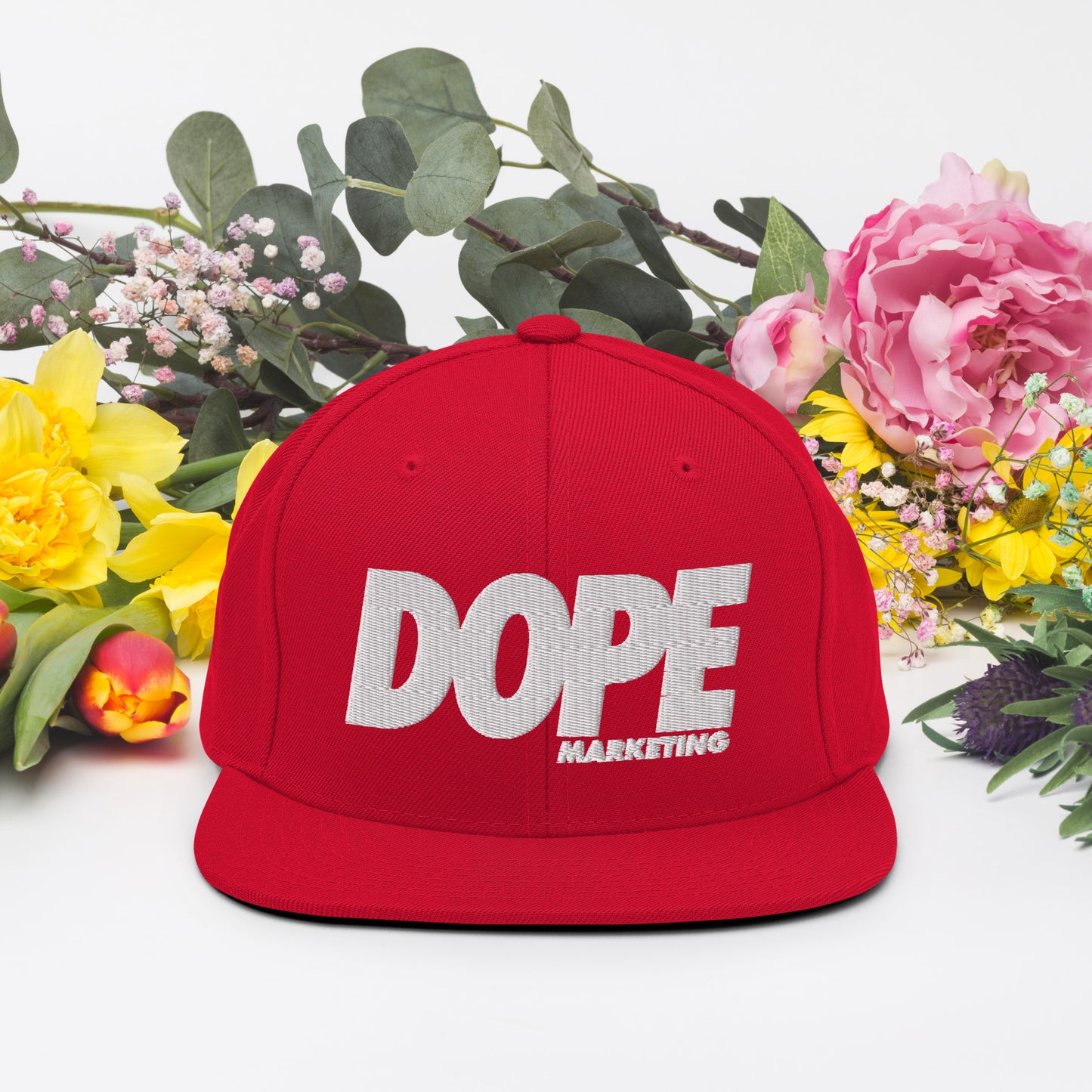 Snapback Hat- Dope Logo