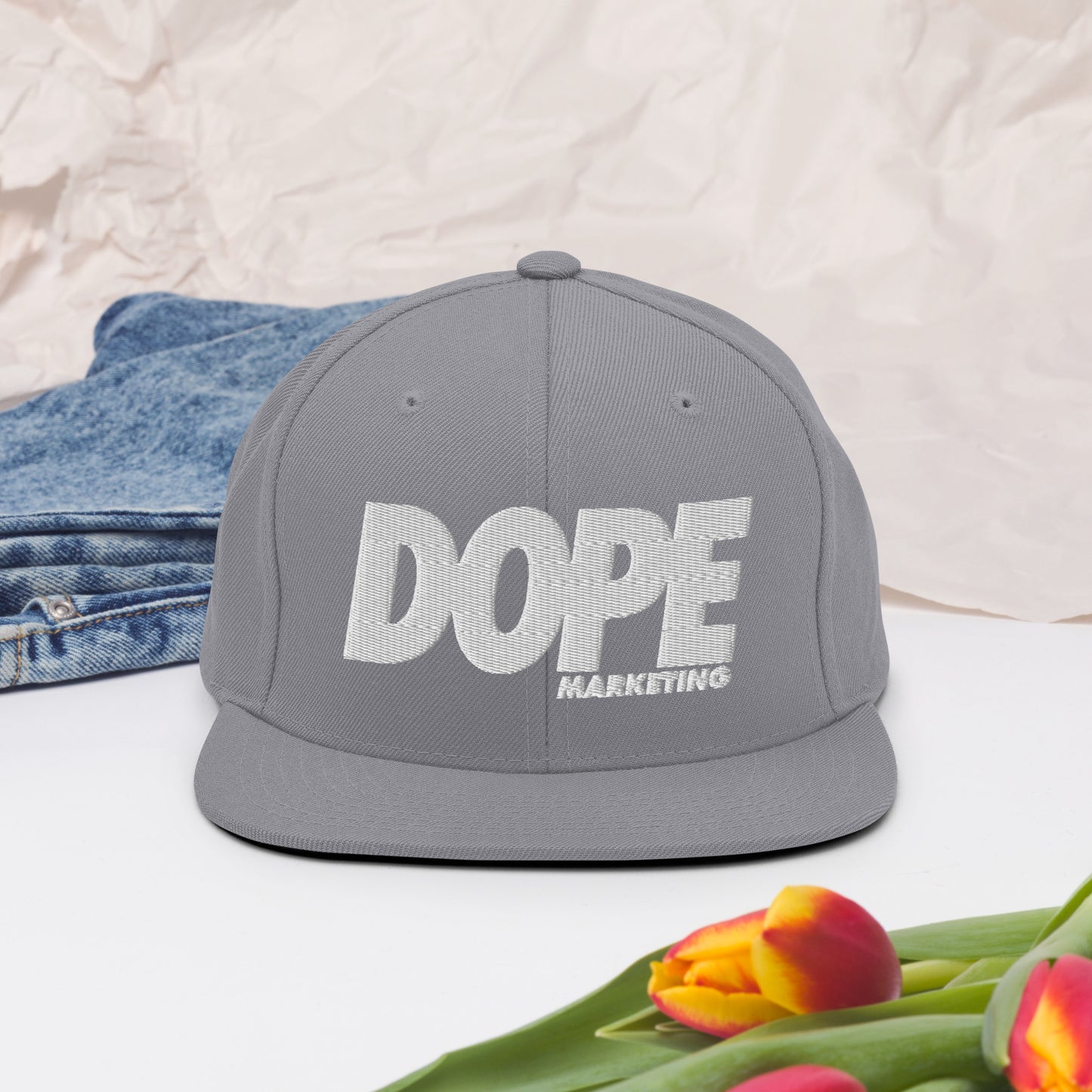 Snapback Hat- Dope Logo