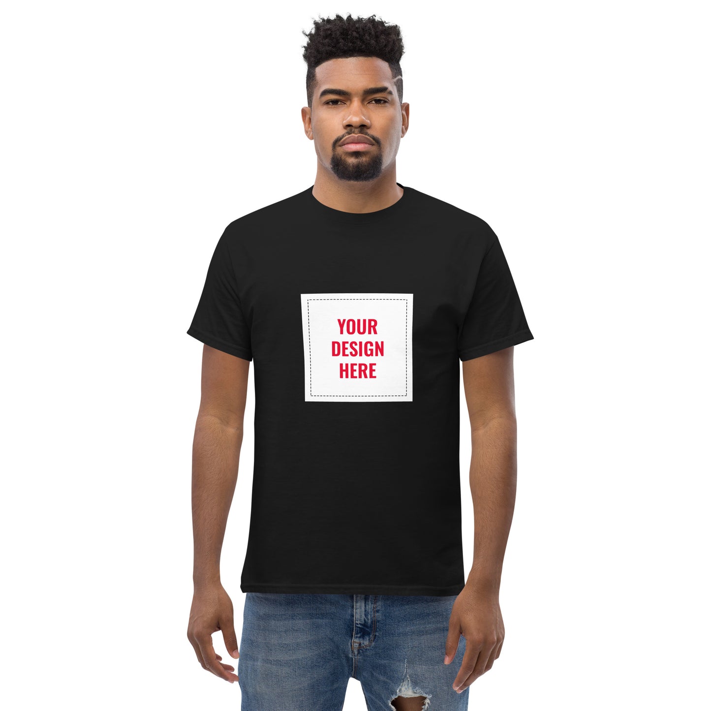 Men's classic tee- Custom Design