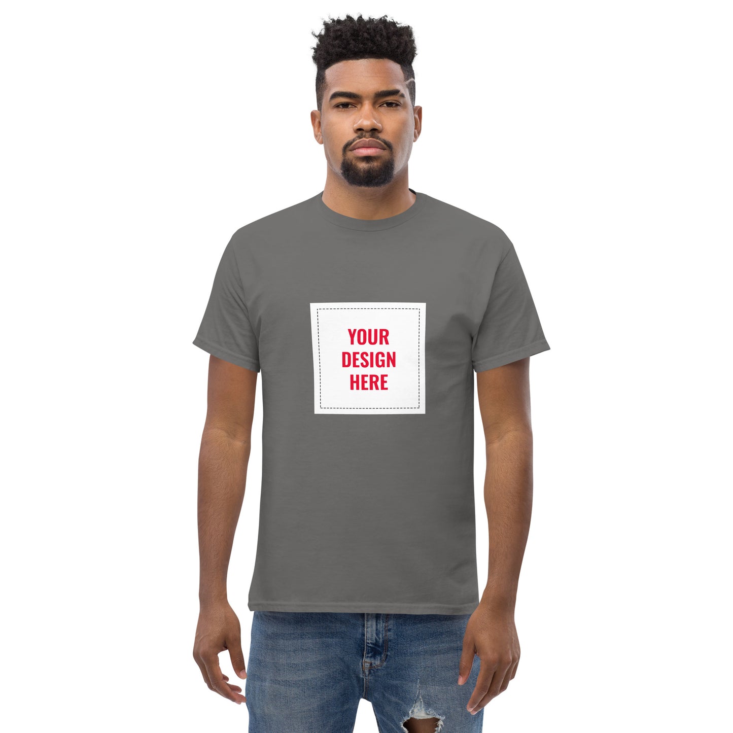 Men's classic tee- Custom Design
