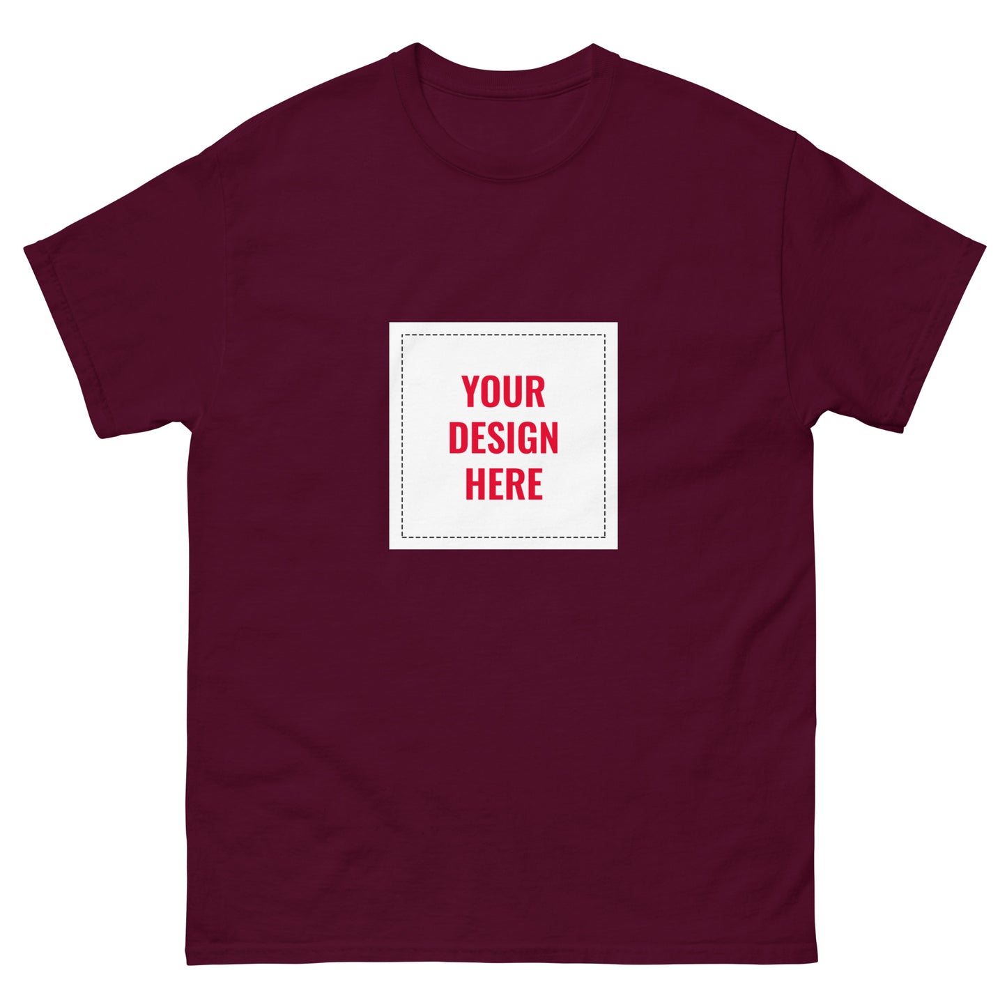 Men's classic tee- Custom Design