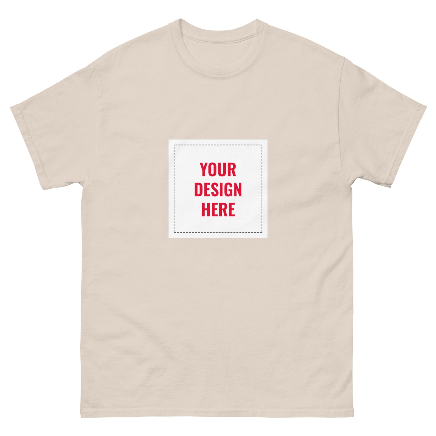 Men's classic tee- Custom Design