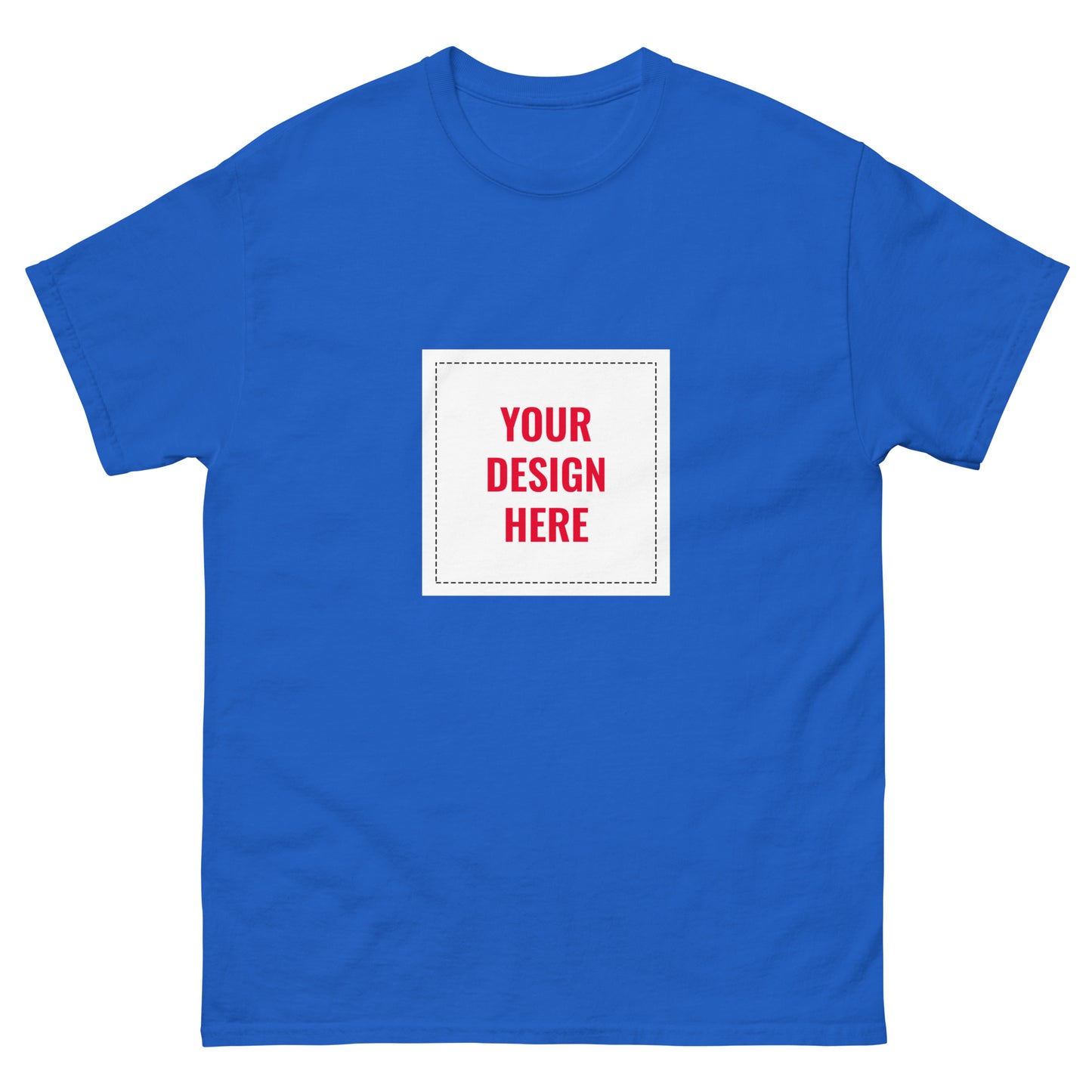 Men's classic tee- Custom Design