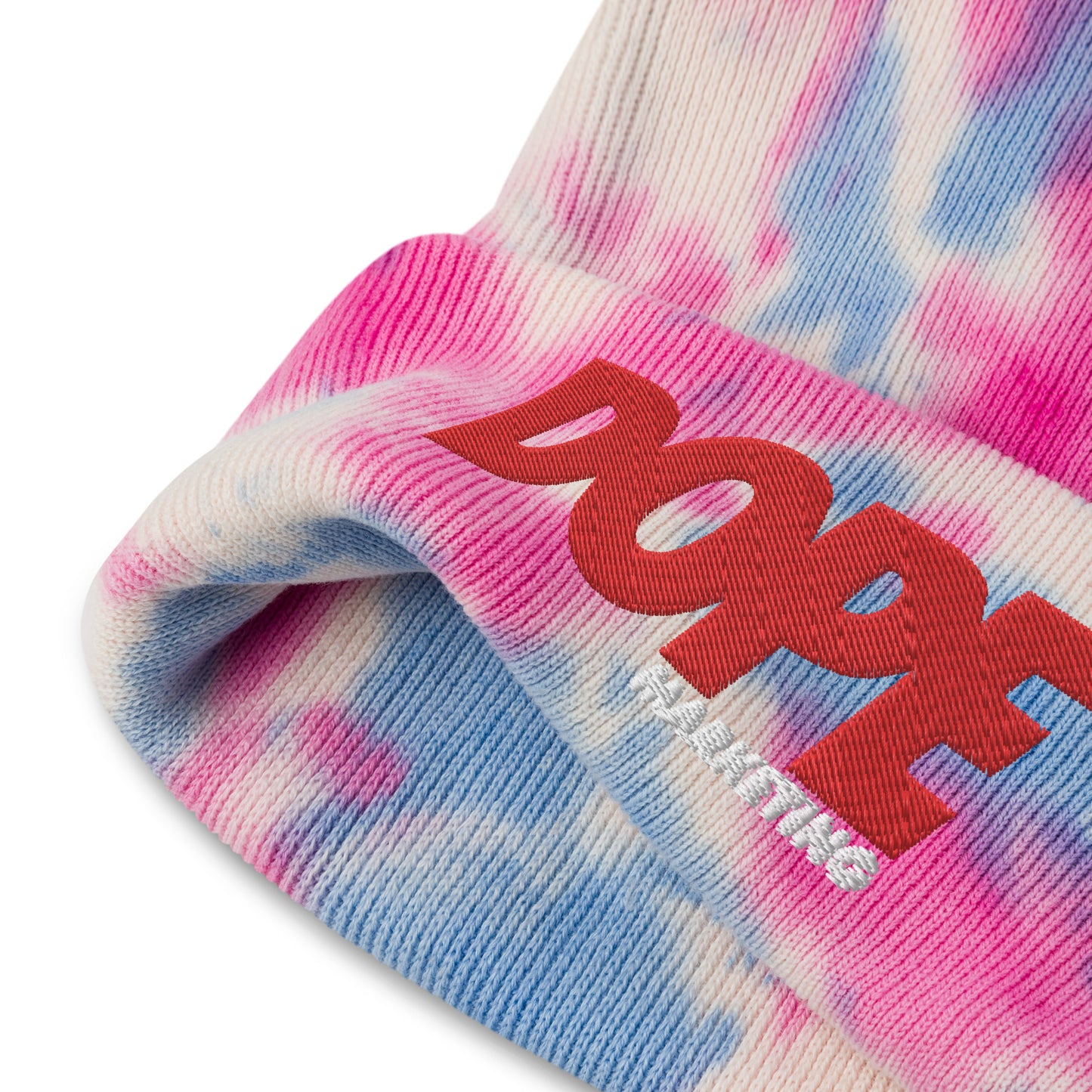 Tie-dye beanie