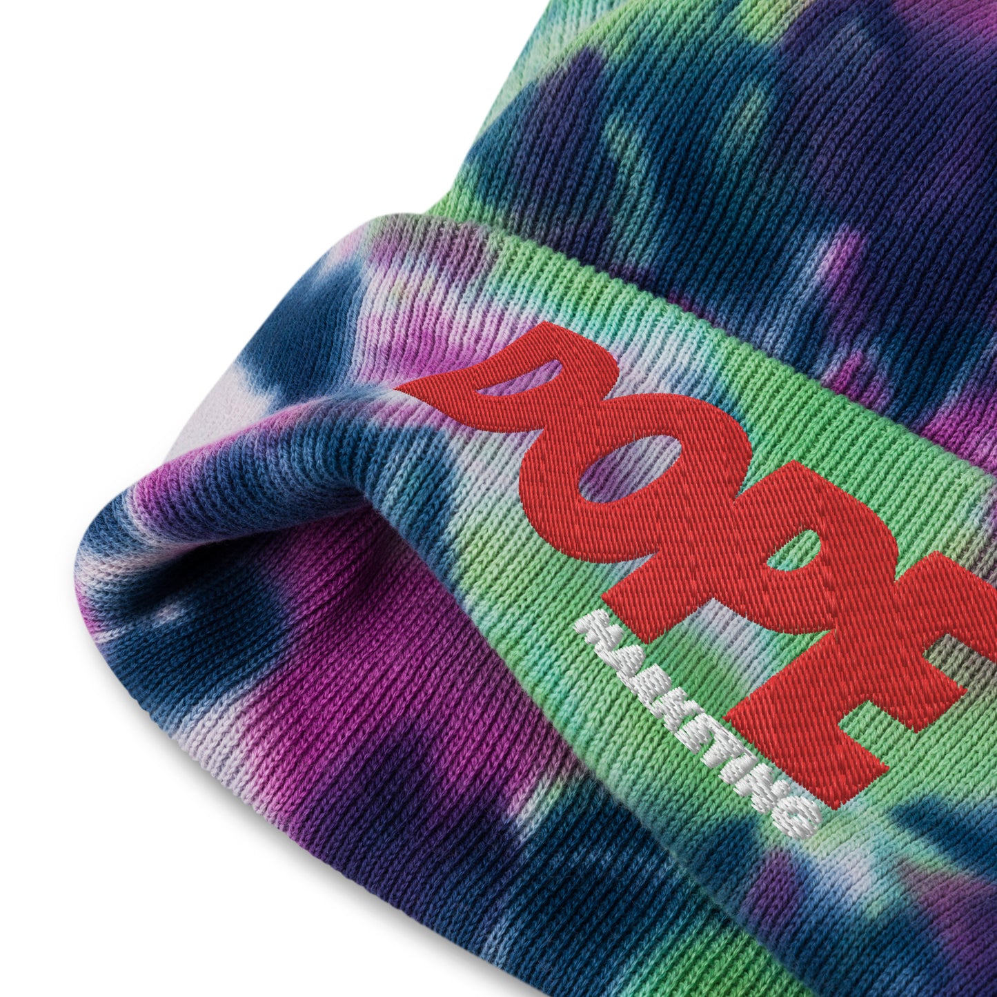 Tie-dye beanie