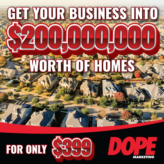 TARGETED POSTCARDS FOR AFFLUENT HOMES ($1M+)