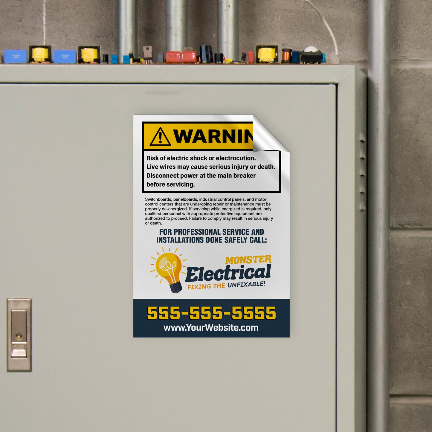 OUTDOOR STICKERS - RECTANGLE