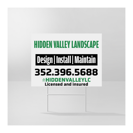 Custom Yard Signs (18x24) - YS Builder