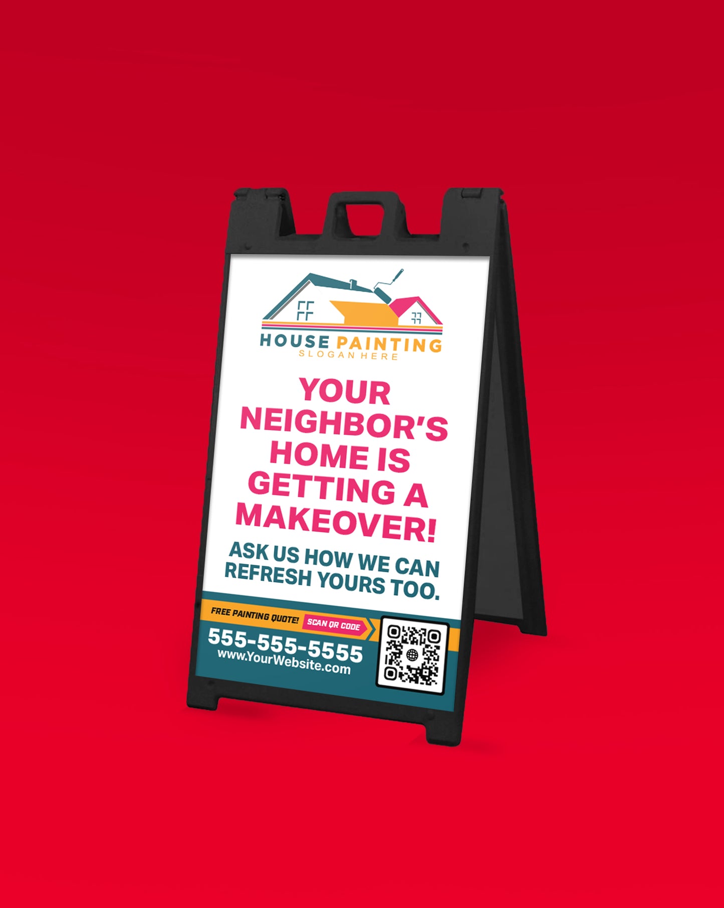 Double Sided A-Frame Signs | Adam