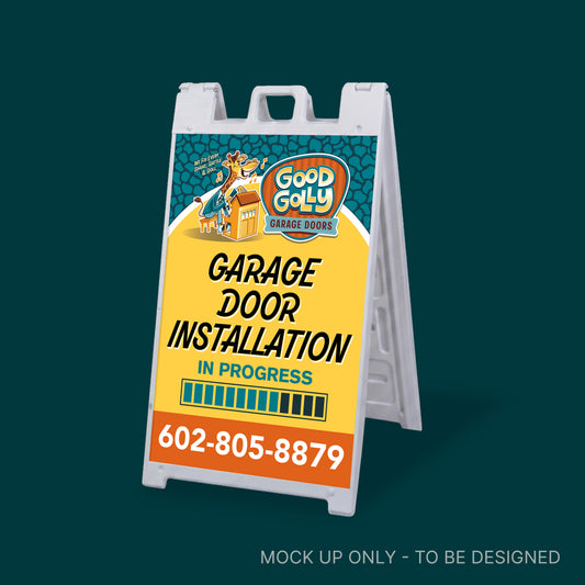 Double Sided A-Frame Signs | Good Golly