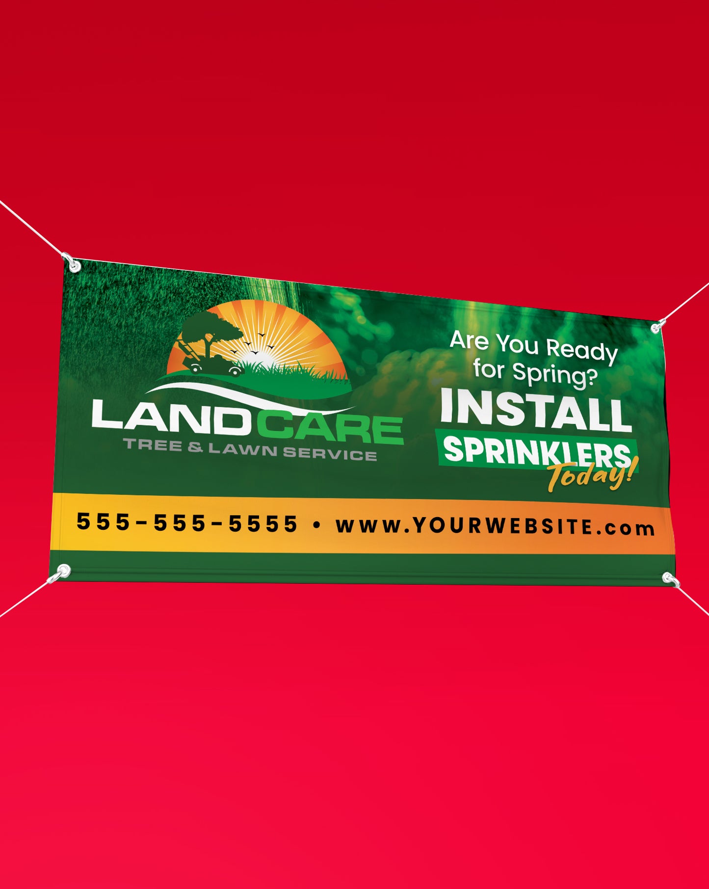 Banners with Grommets