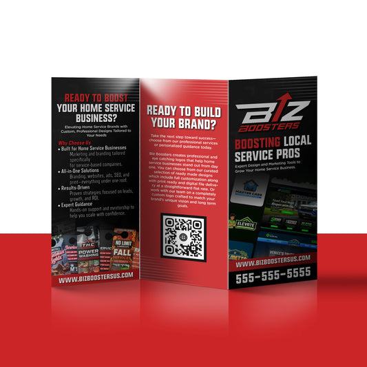 TRI FOLD BROCHURES | BizBoosters