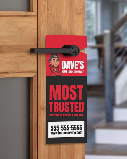 DOOR HANGERS - 4.25"x11" | Justin Nasab