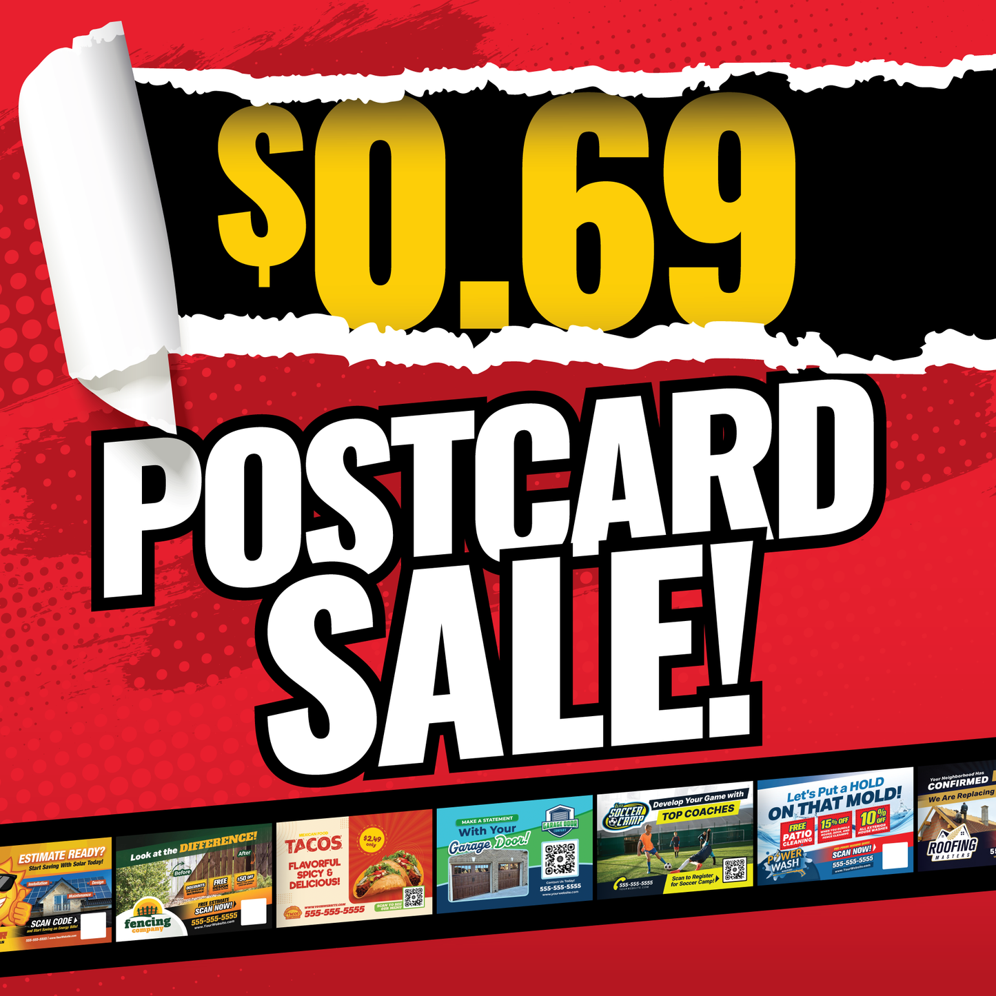 $0.69 Postcard Blocks