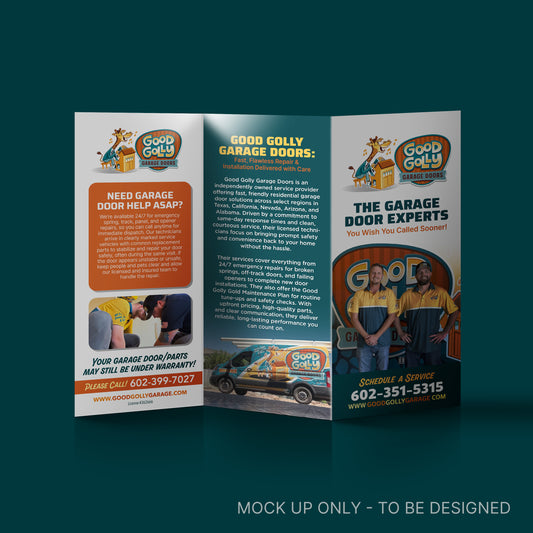 Tri Fold Brochures | Good Golly