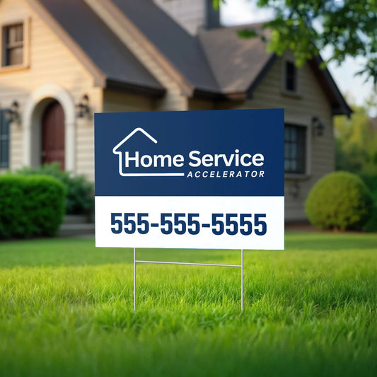 HSA 24x18 Yard Signs - Single Sided - One Color