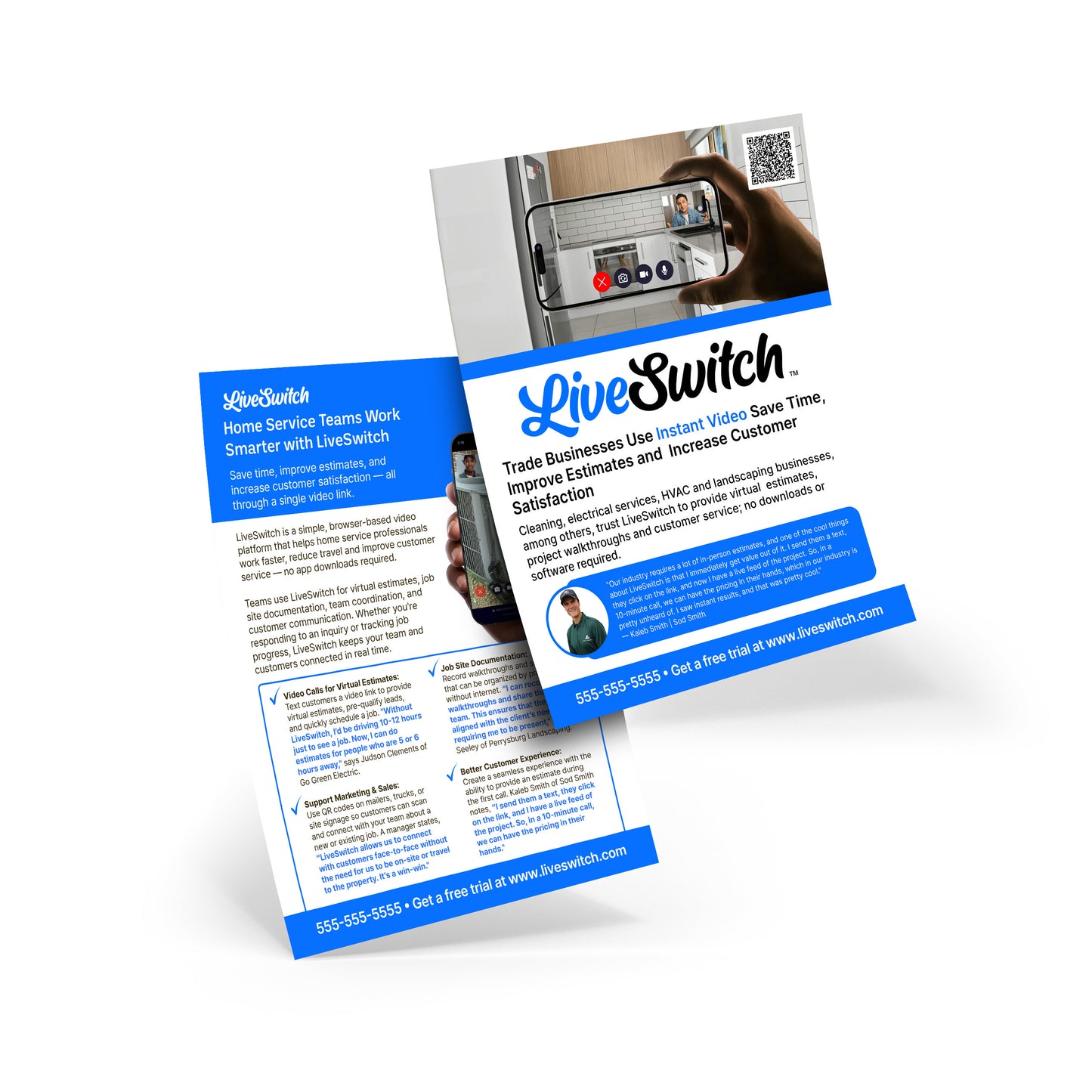6 X 9 FLYERS - 100lb Text Stock | LiveSwitch