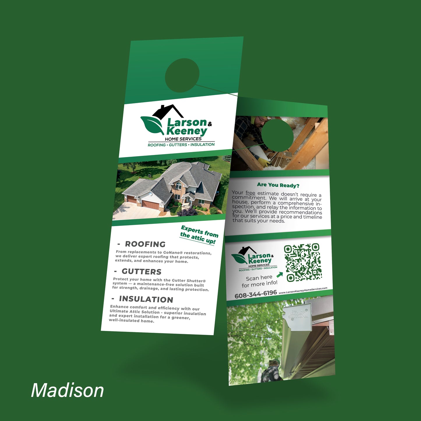 DOOR HANGERS - 4.25"x11" | L&K
