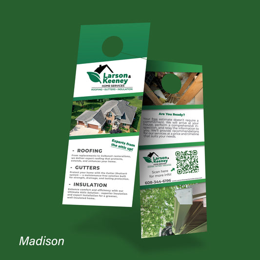 DOOR HANGERS - 4.25"x11" | L&K