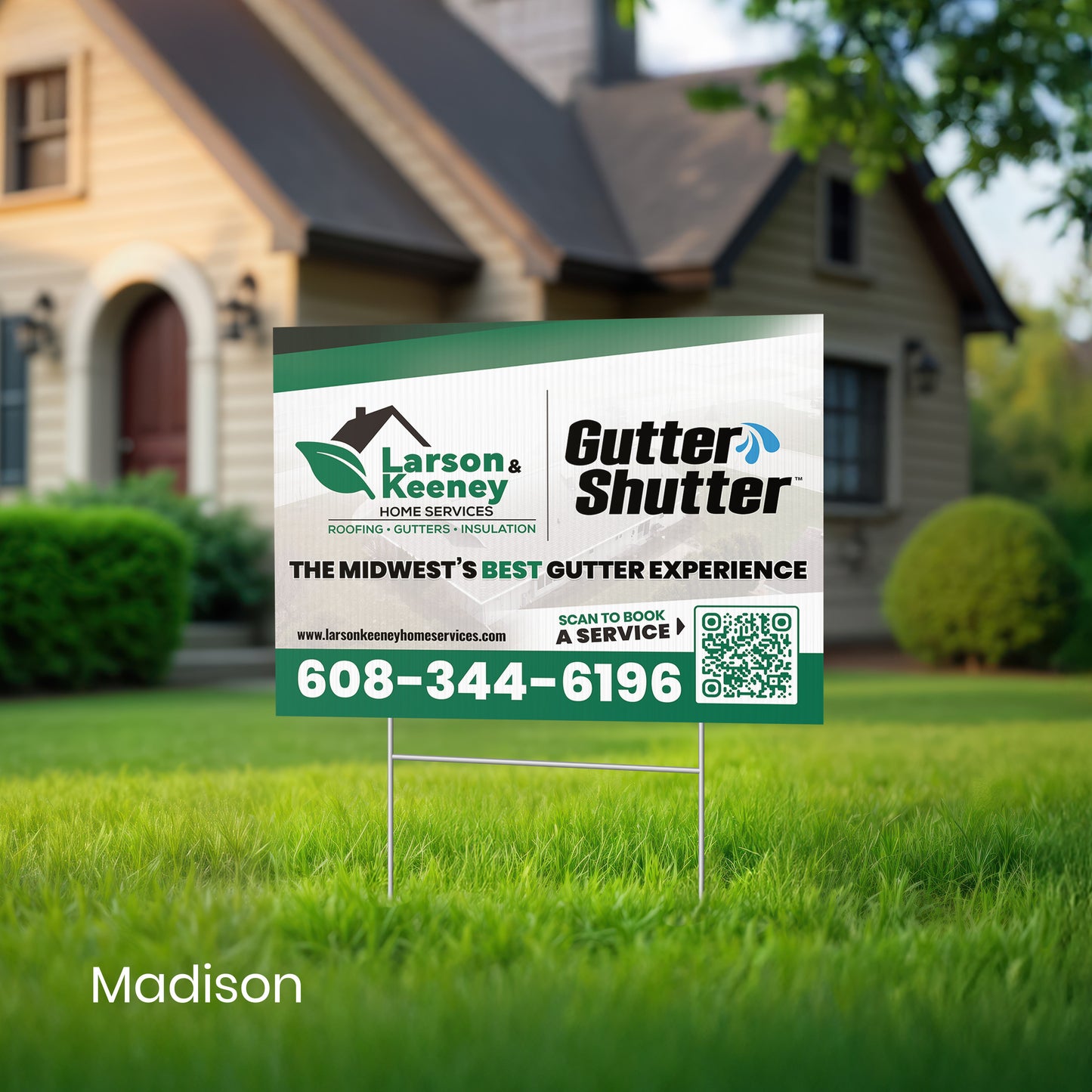 24x18 Double Sided Yard Signs - Landscape | L&K