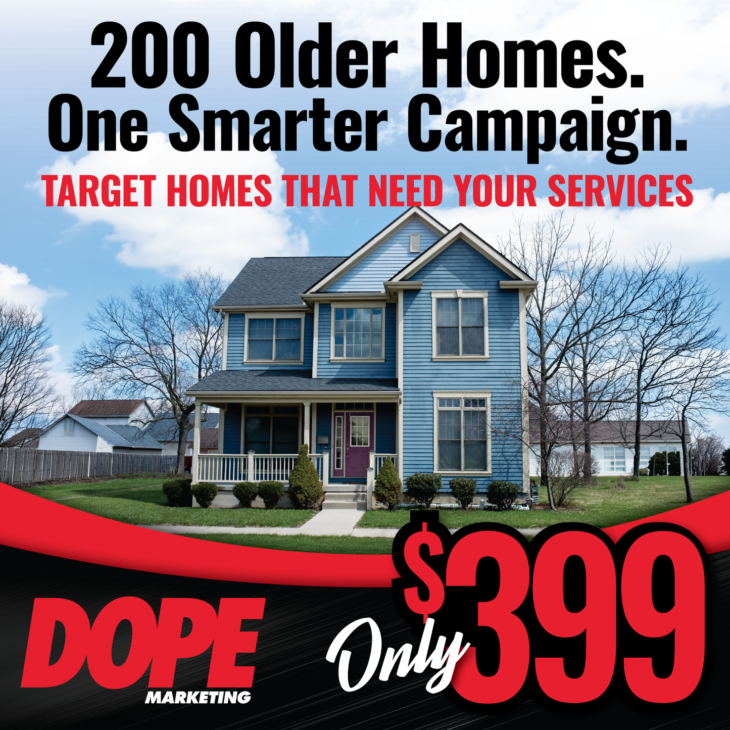 Targeted Postcards for Older Homes