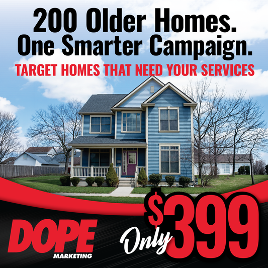 Targeted Postcards for Older Homes