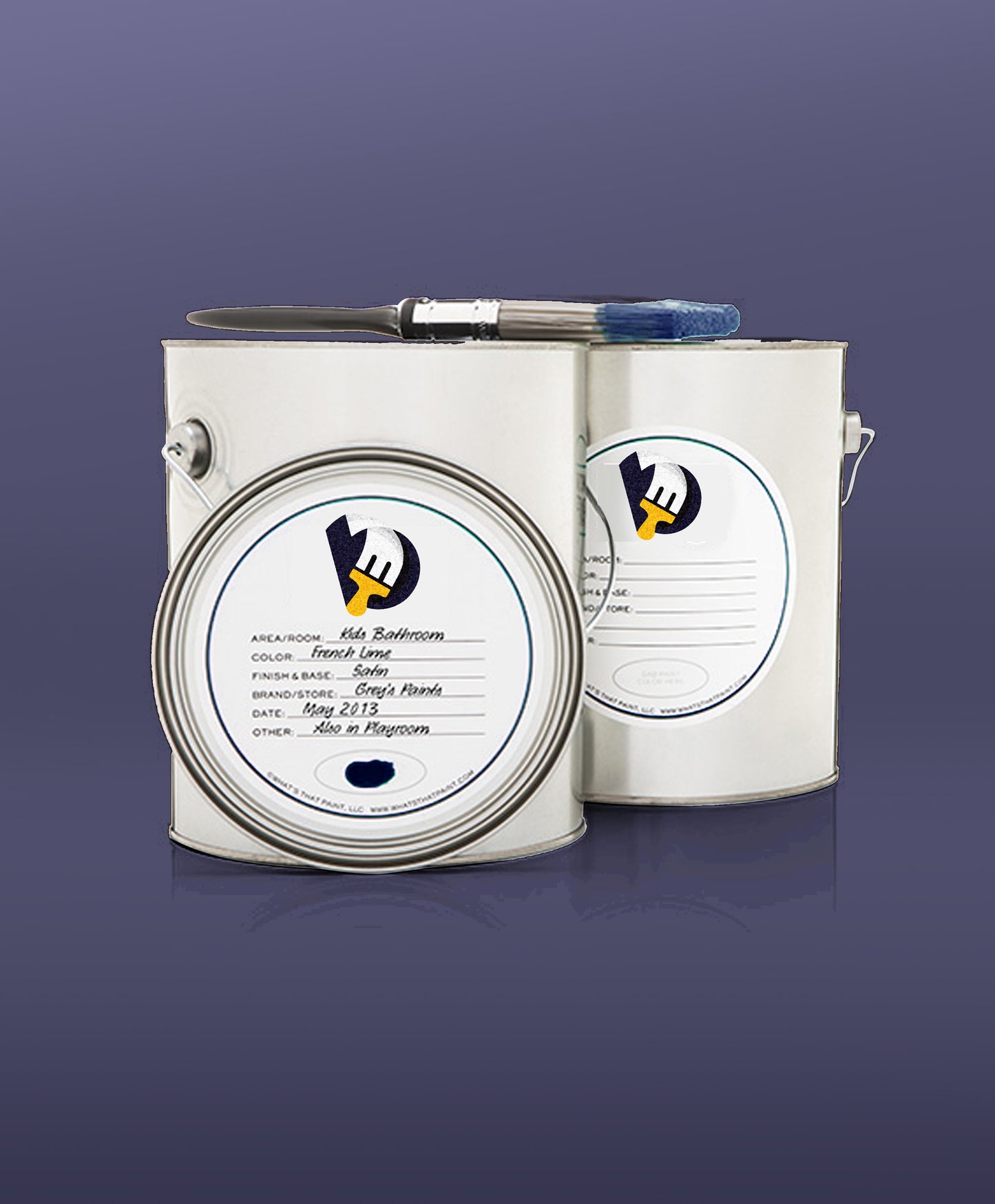 BCM Paint Can Labels