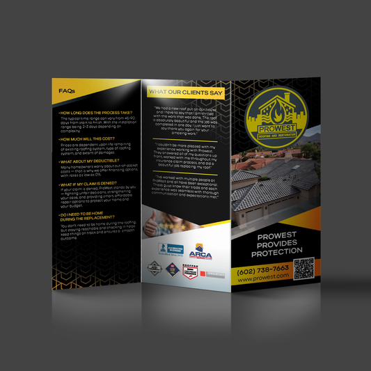 Trifold About Us | Prowest