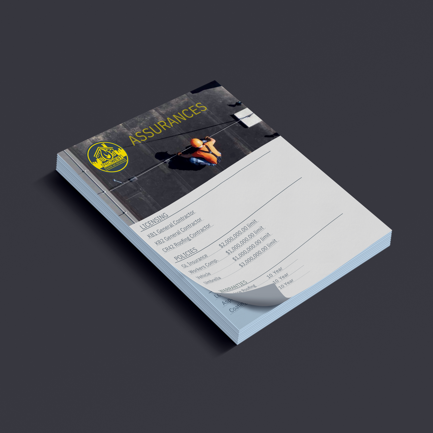 Assurance Flyers - 8.5x11 | Single Sided | Prowest