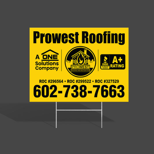 Yard Signs 18x24 | ProWest