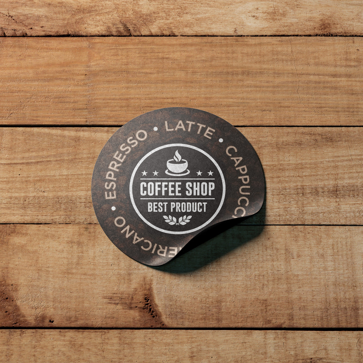 Store Indoor Sticker INDOOR STICKERS - ROUND – DOPE Marketing